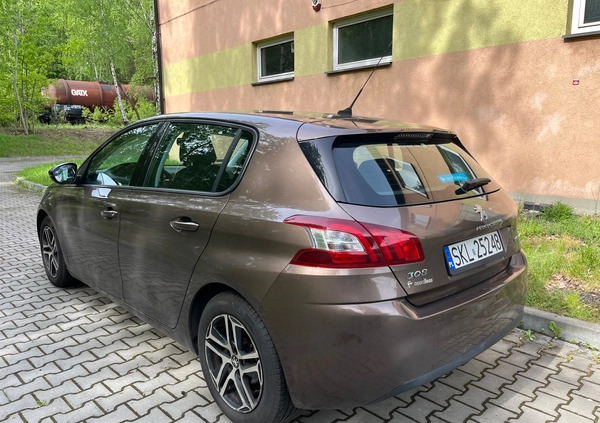 Peugeot 308 cena 27000 przebieg: 260000, rok produkcji 2014 z Sosnowiec małe 121